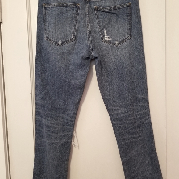 Lucky Brand size 4 distressed jeans - Picture 3 of 5